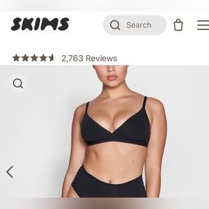 SKIMS crossover bralette. Brand new never worn!